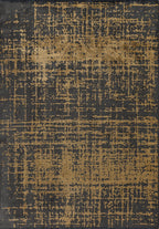 Spark Anthracite - Gold Rug