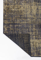Spark Anthracite - Green Rug