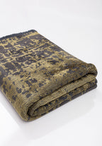 Spark Anthracite - Green Rug
