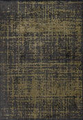 Spark Anthracite - Green Rug