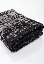 Spark Dark Grey - Black Rug