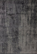 Flux Charcoal - Beige Rug