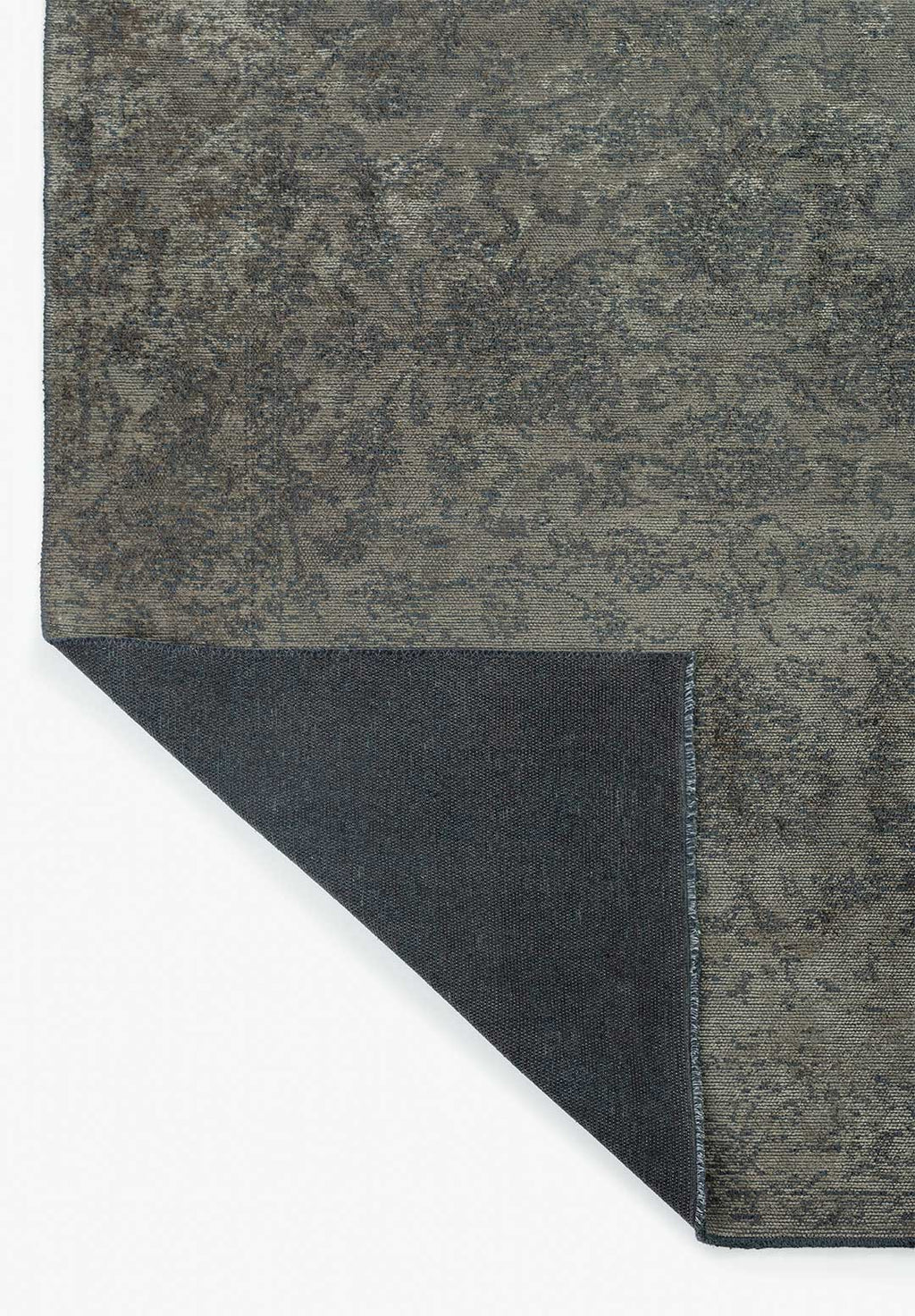 Classy Anthracite - Khaki Rug