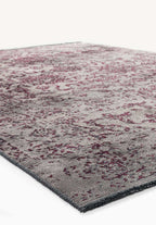Classy Dark Damson - Copper Rug