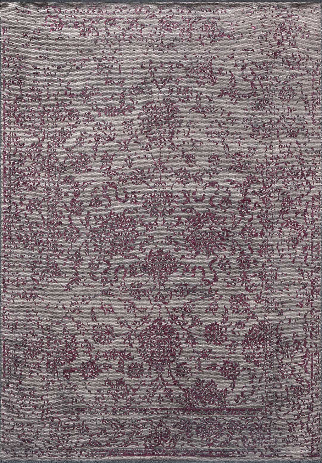Classy Dark Damson - Copper Rug