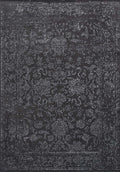 Classy Ice Blue - Charcoal Rug