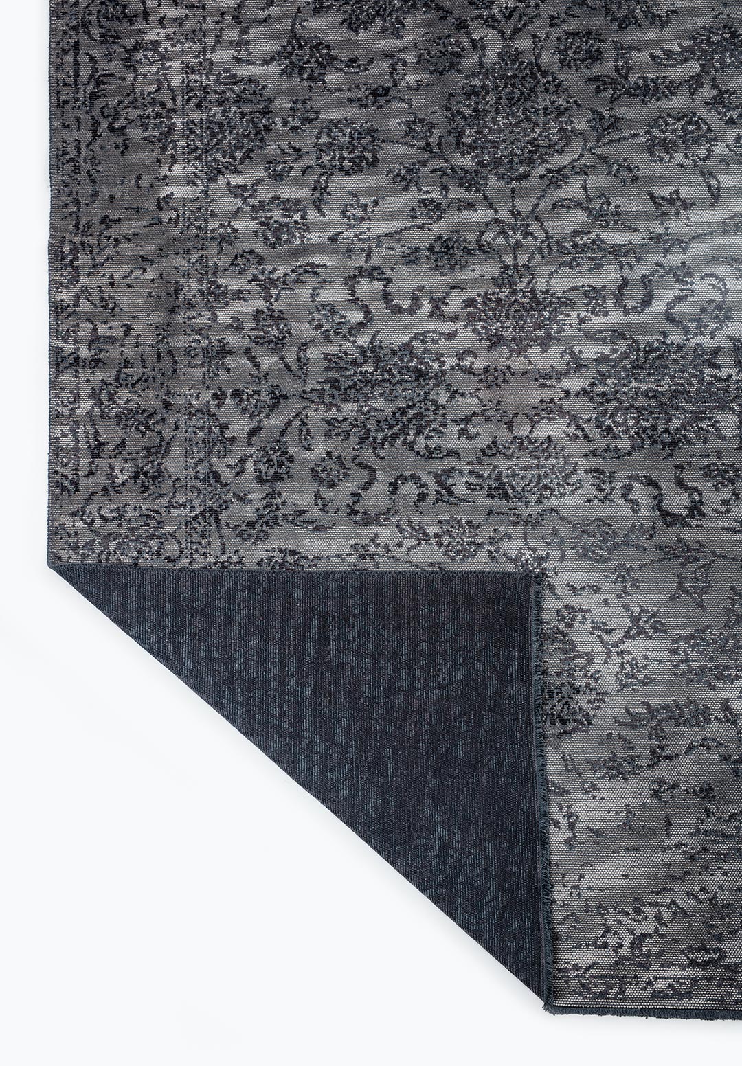 Classy Charcoal - Beige Rug