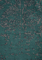 Classy Beige - Dark Green Rug