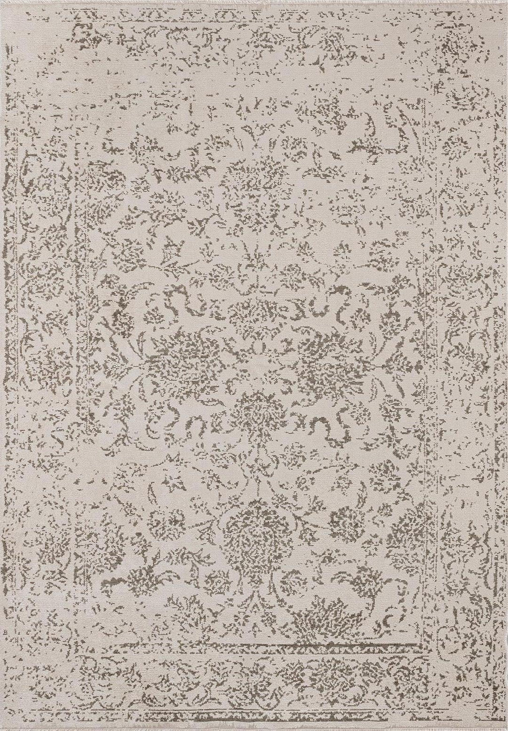 Classy Khaki - Ecru Rug