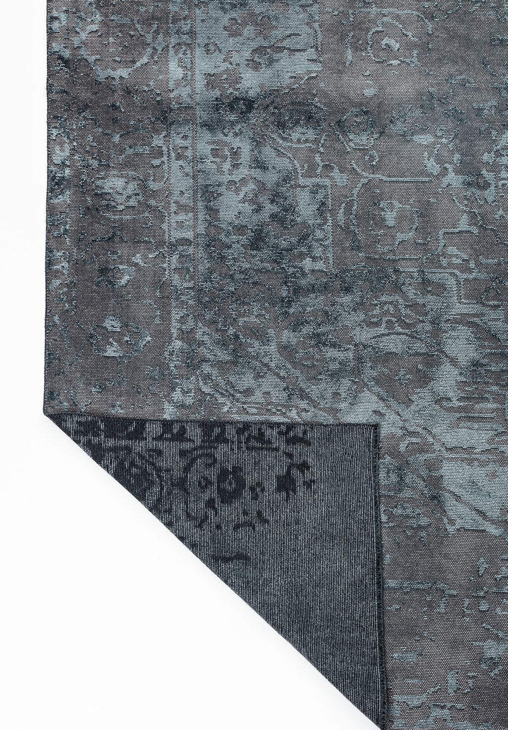 Antique Blue - Grey Rug