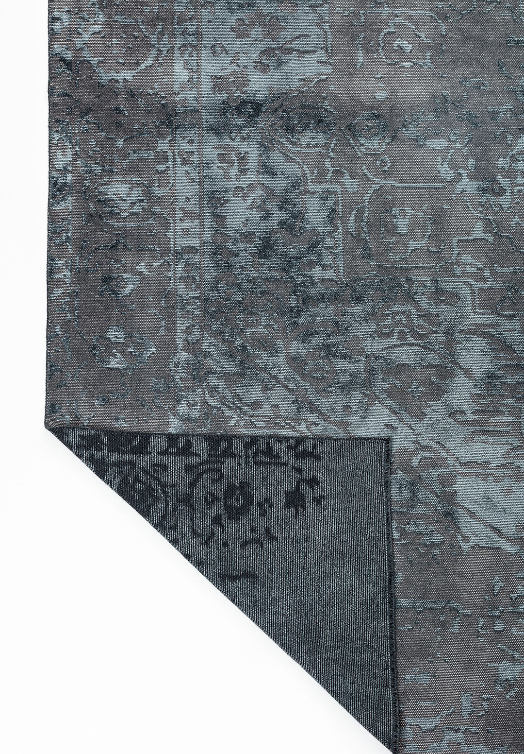 Antique Blue - Grey Rug