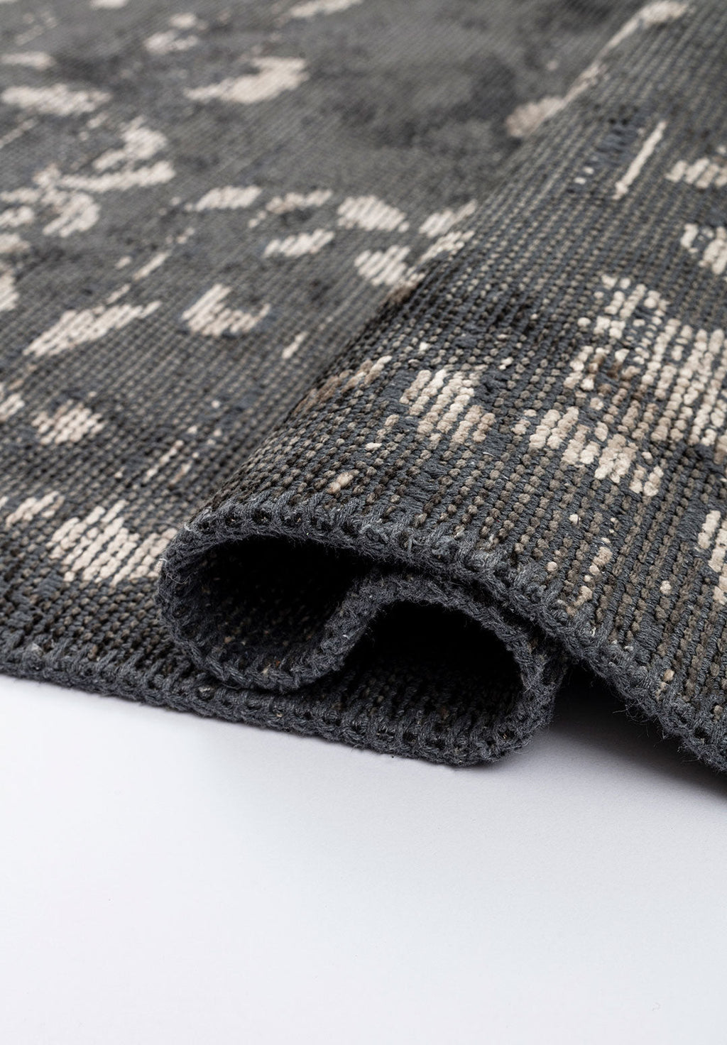 Flora Beige - Anthracite Rug