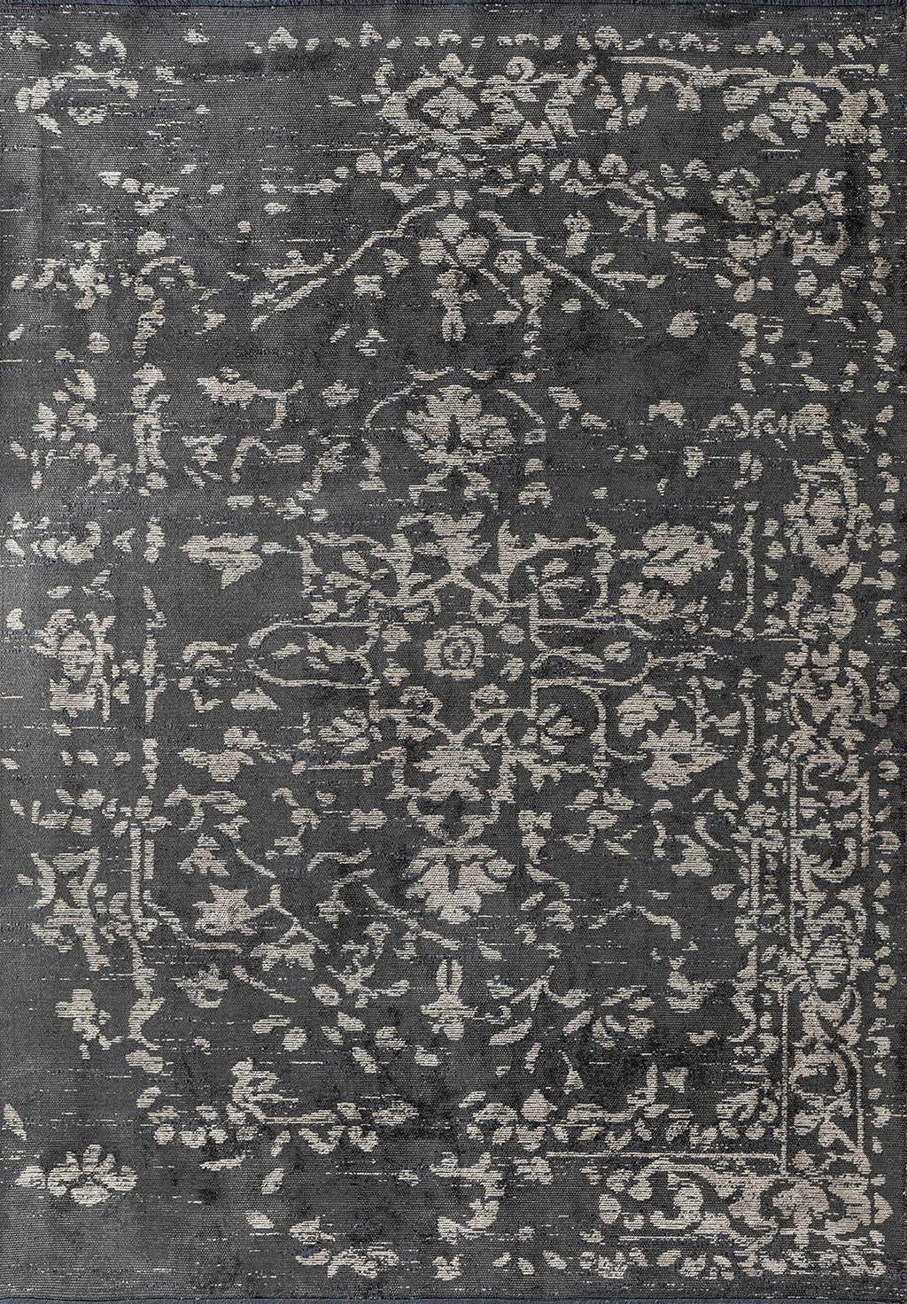 Flora Beige - Anthracite Rug