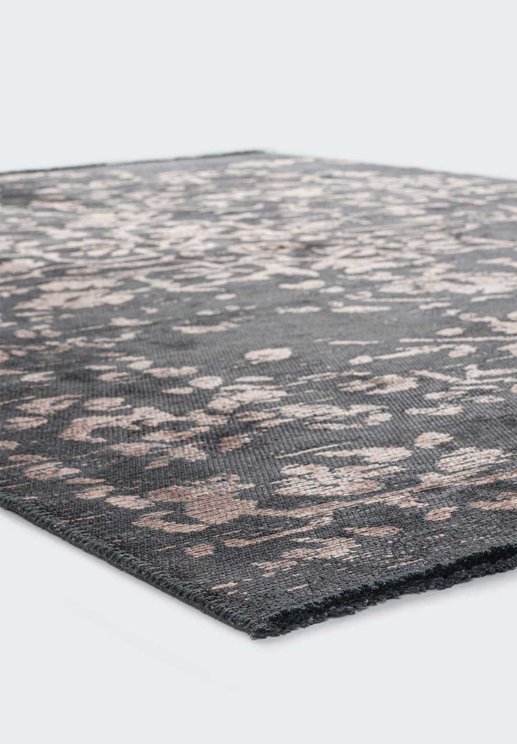 Flora Copper - Charcoal Rug