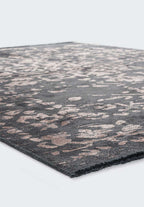 Flora Copper - Charcoal Rug
