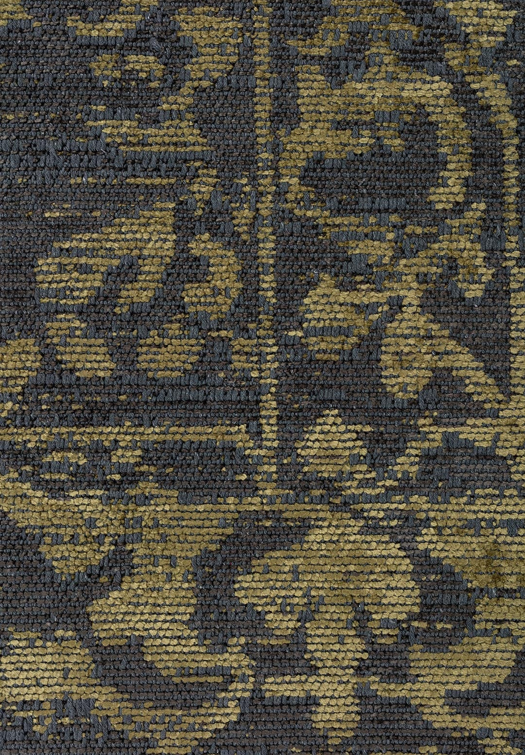 Flora Green - Anthracite Rug