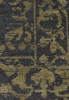 Flora Green - Anthracite Rug