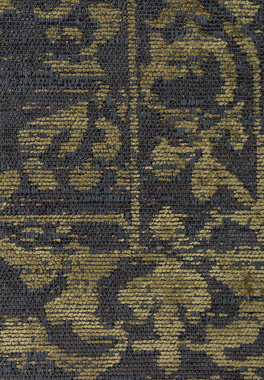 Flora Green - Anthracite Rug