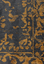 Flora Mustard - Anthracite Rug