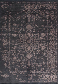Flora Copper - Charcoal Rug