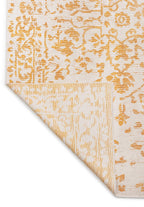 Flora Mustard - Ecru Rug
