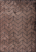 Arrow Dark Mink Rug