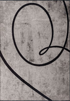 Signature Black - Light Grey Rug