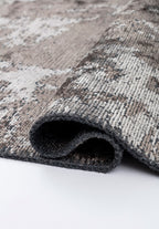 Flash Light Grey - Dark Grey Rug