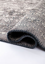 Babylon Dark Grey - Beige Rug