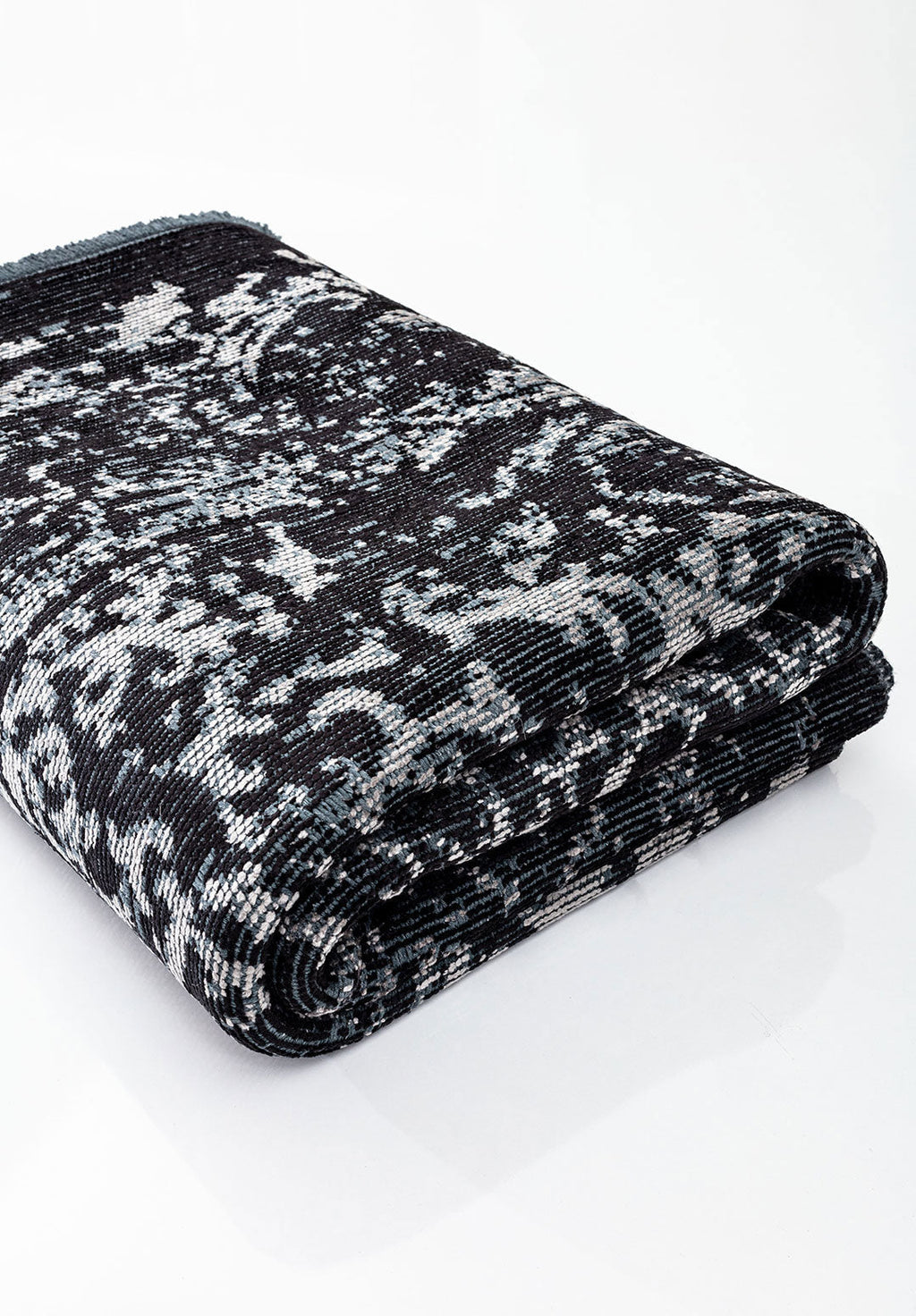Babylon Black - Grey Rug