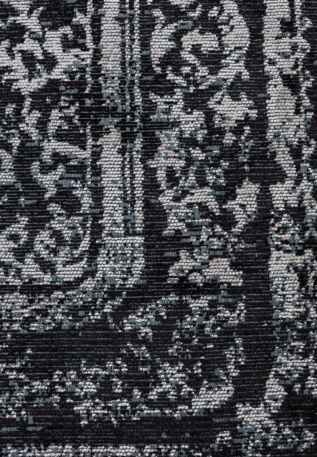 Babylon Black - Grey Rug