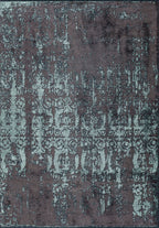 Caesar Dark Mink - River Green Rug