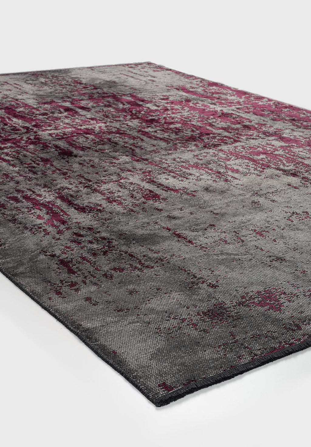 Caesar Grey - Dark Damson Rug
