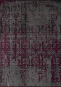 Caesar Grey - Dark Damson Rug