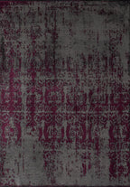 Caesar Grey - Dark Damson Rug
