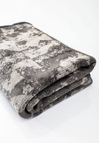Triangle Anthracite - Beige Rug