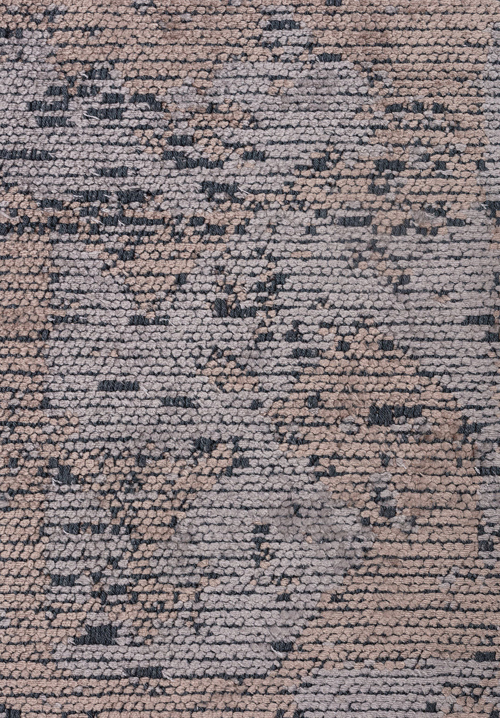 Triangle Nougat - Grey Rug