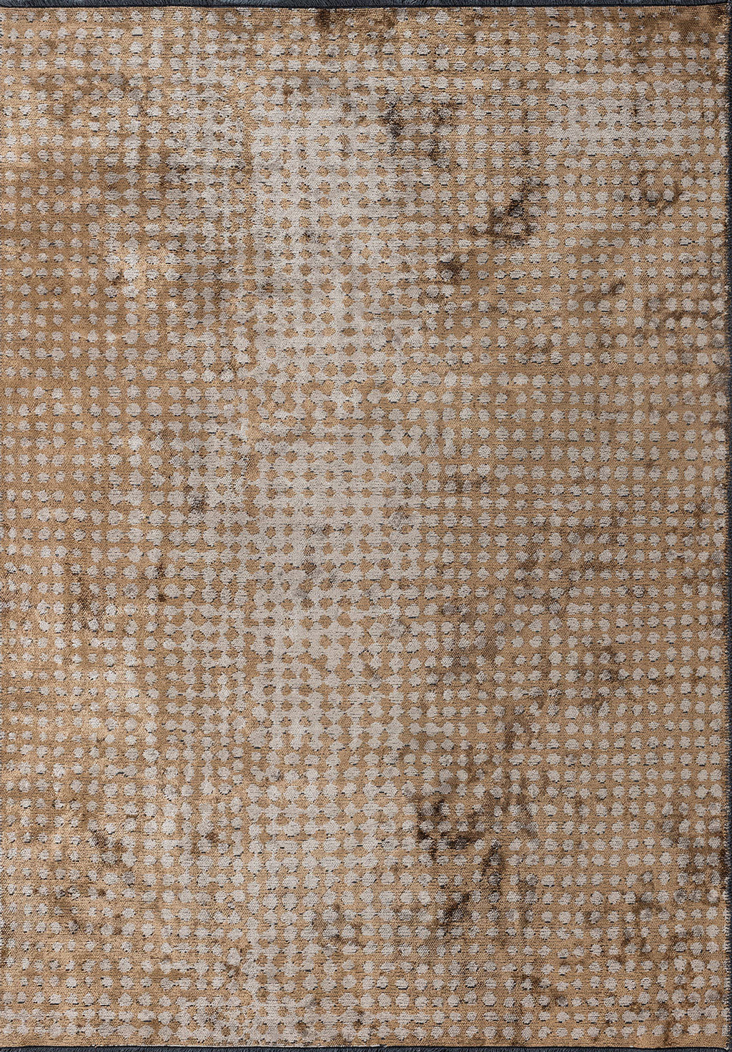 Dots Light Brown - Beige Rug