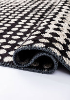 Dots Black - Cream Rug