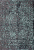 Glory Dark Grey - River Green Rug