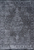 Glory Ice Blue - Charcoal Rug