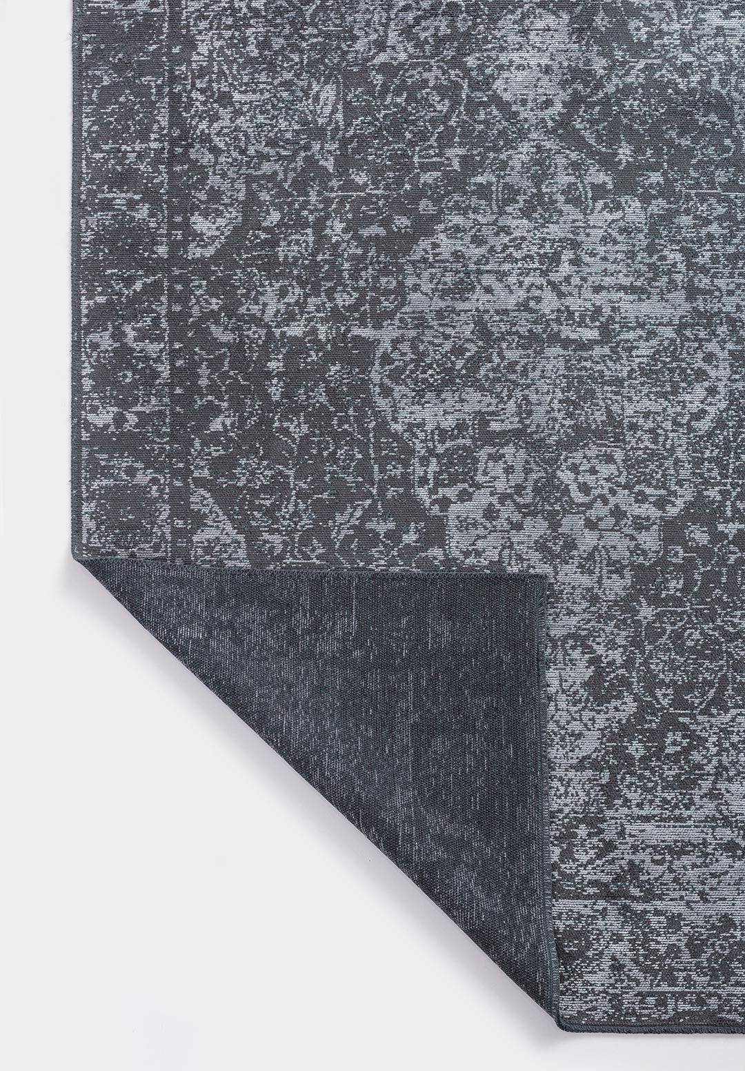 Glory Ice Blue - Charcoal Rug