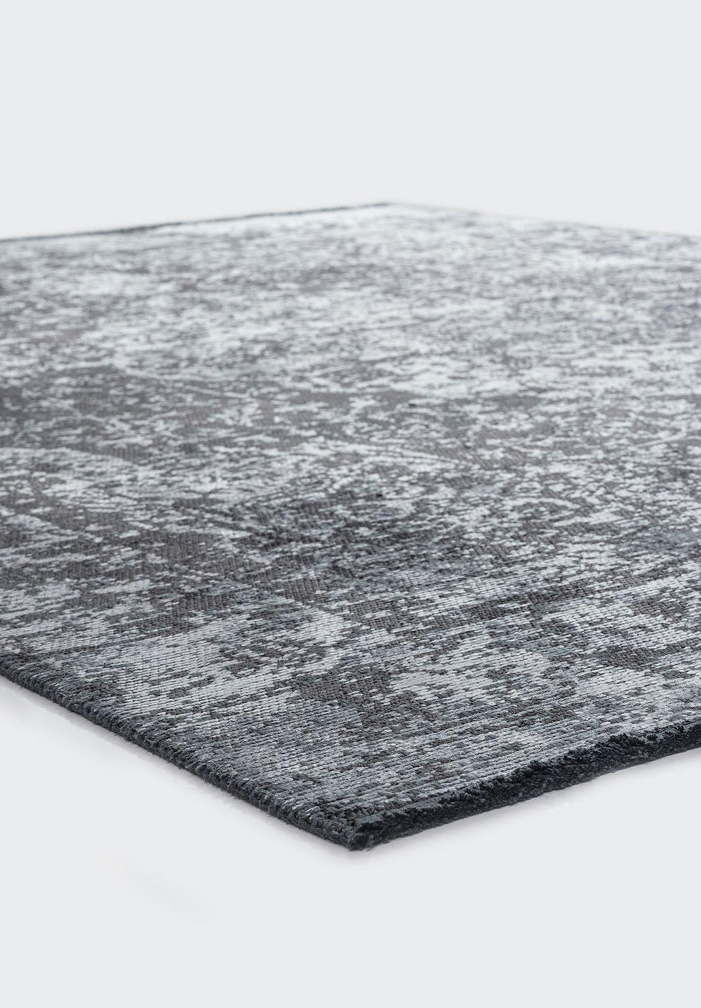Glory Ice Blue - Charcoal Rug