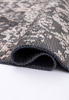 Damasko Anthracite - Beige Rug