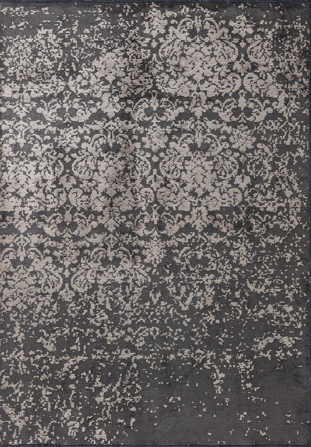 Damasko Anthracite - Beige Rug