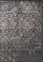 Damasko Anthracite - Beige Rug