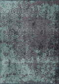 Grace Dark Grey - River Green Rug