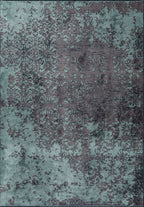 Grace Dark Grey - River Green Rug