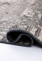 Helix Beige - Dark Grey Rug