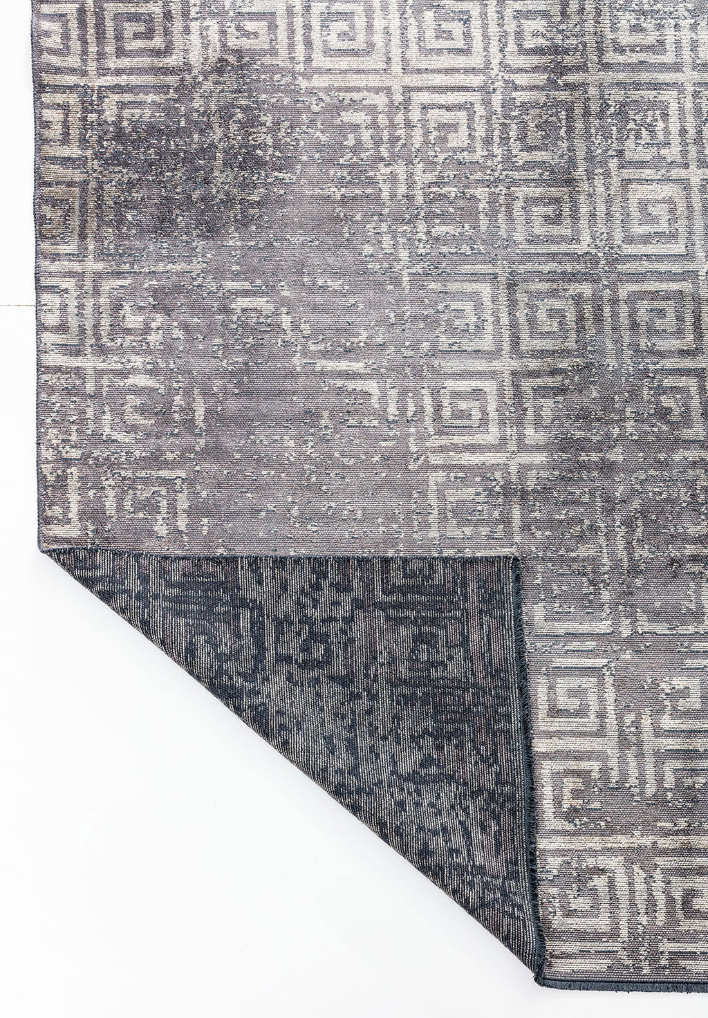 Helix Beige - Dark Grey Rug